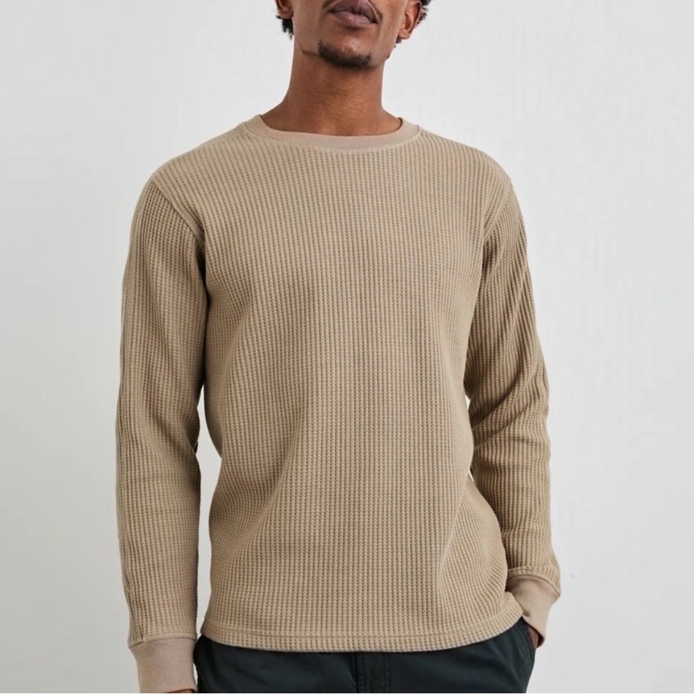 Rails Waffle Knit Long Sleeve Shirt
